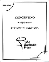Concertino Euphonium and Piano P.O.D. cover